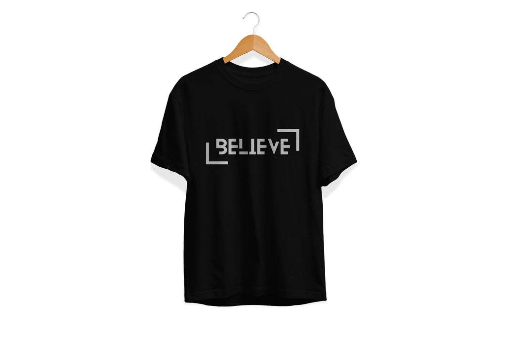 Believe Graphic T-Shirt – Unisex Cotton Tees