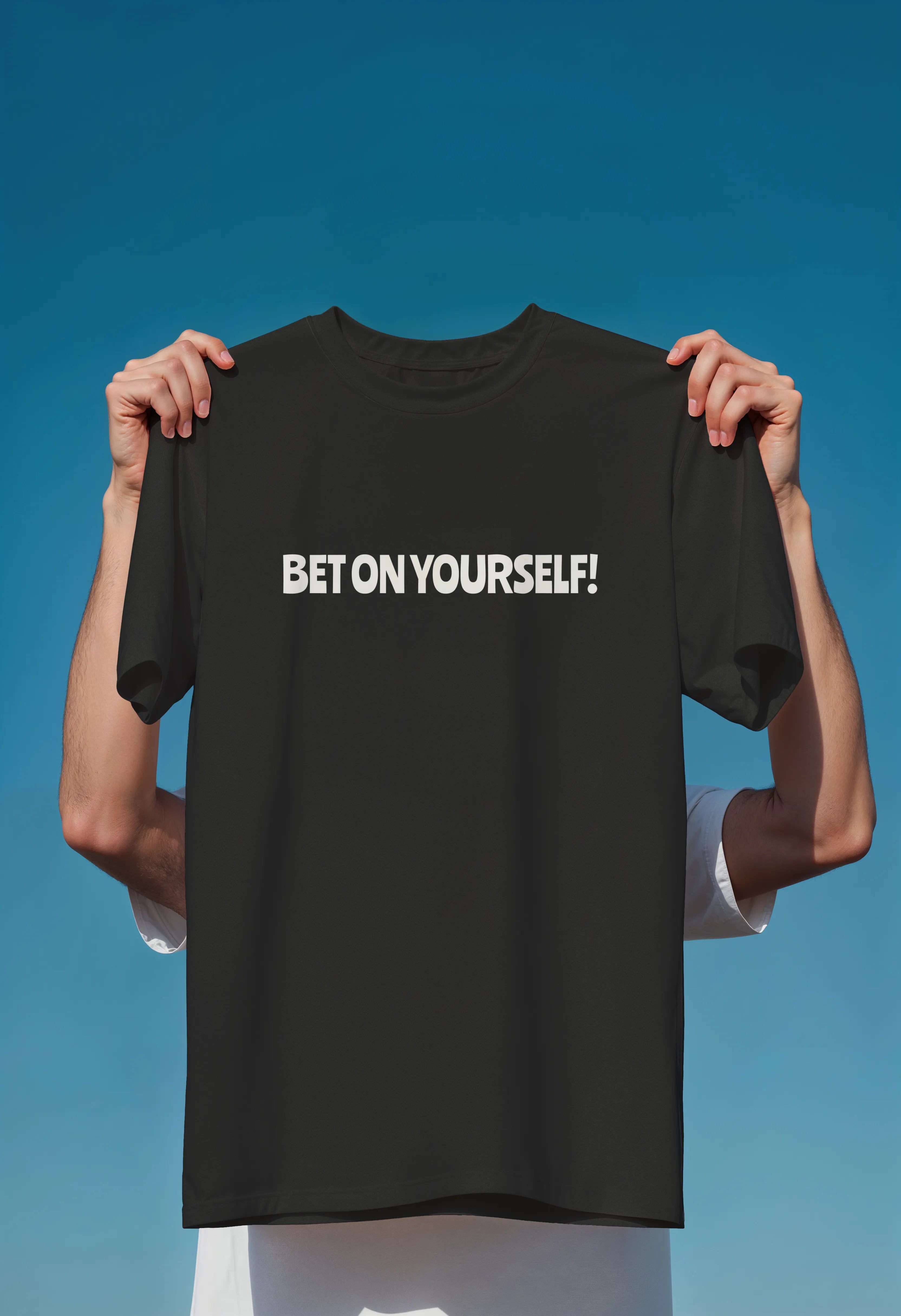 Bet on yourself T-Shirt – Unisex Cotton Tees