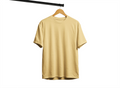 Solid Unisex Classic Beige T-Shirt – Premium Cotton Everyday Wear