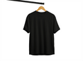Solid Unisex Classic Black T-Shirt – Premium Cotton Everyday Wear