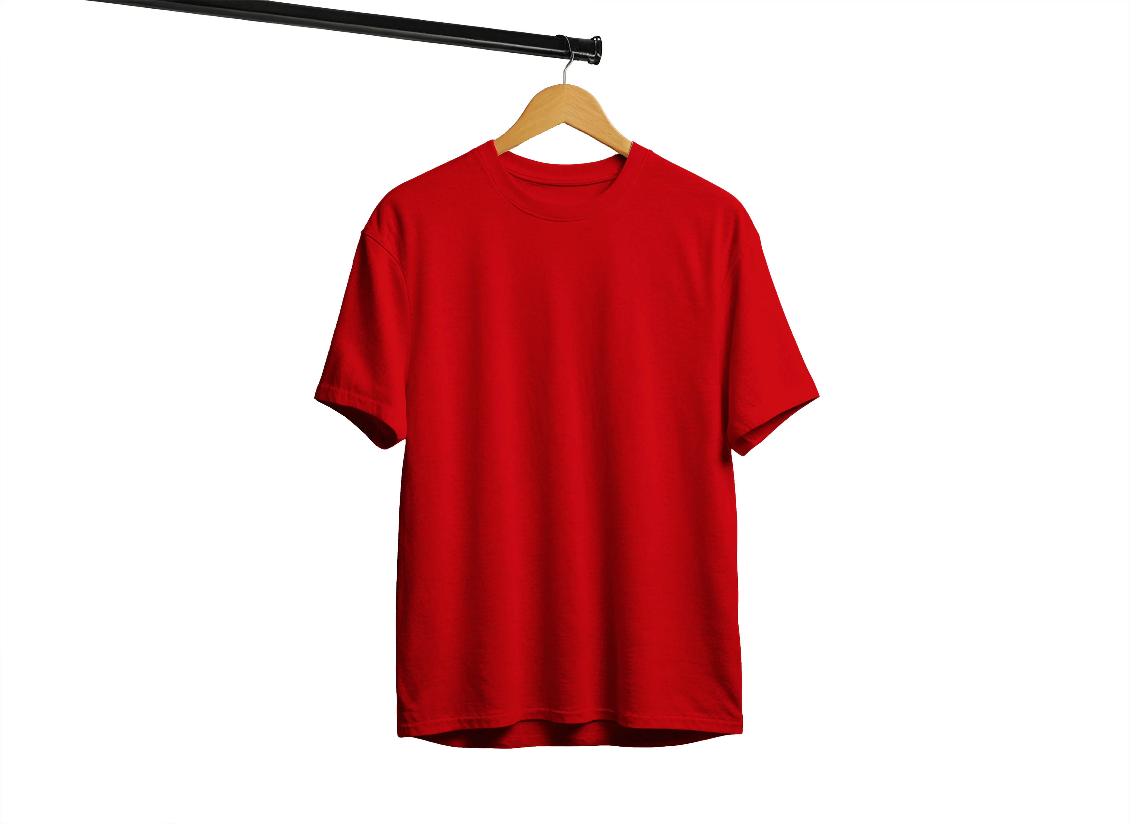Solid Unisex Classic red T-Shirt – Premium Cotton Everyday Wear