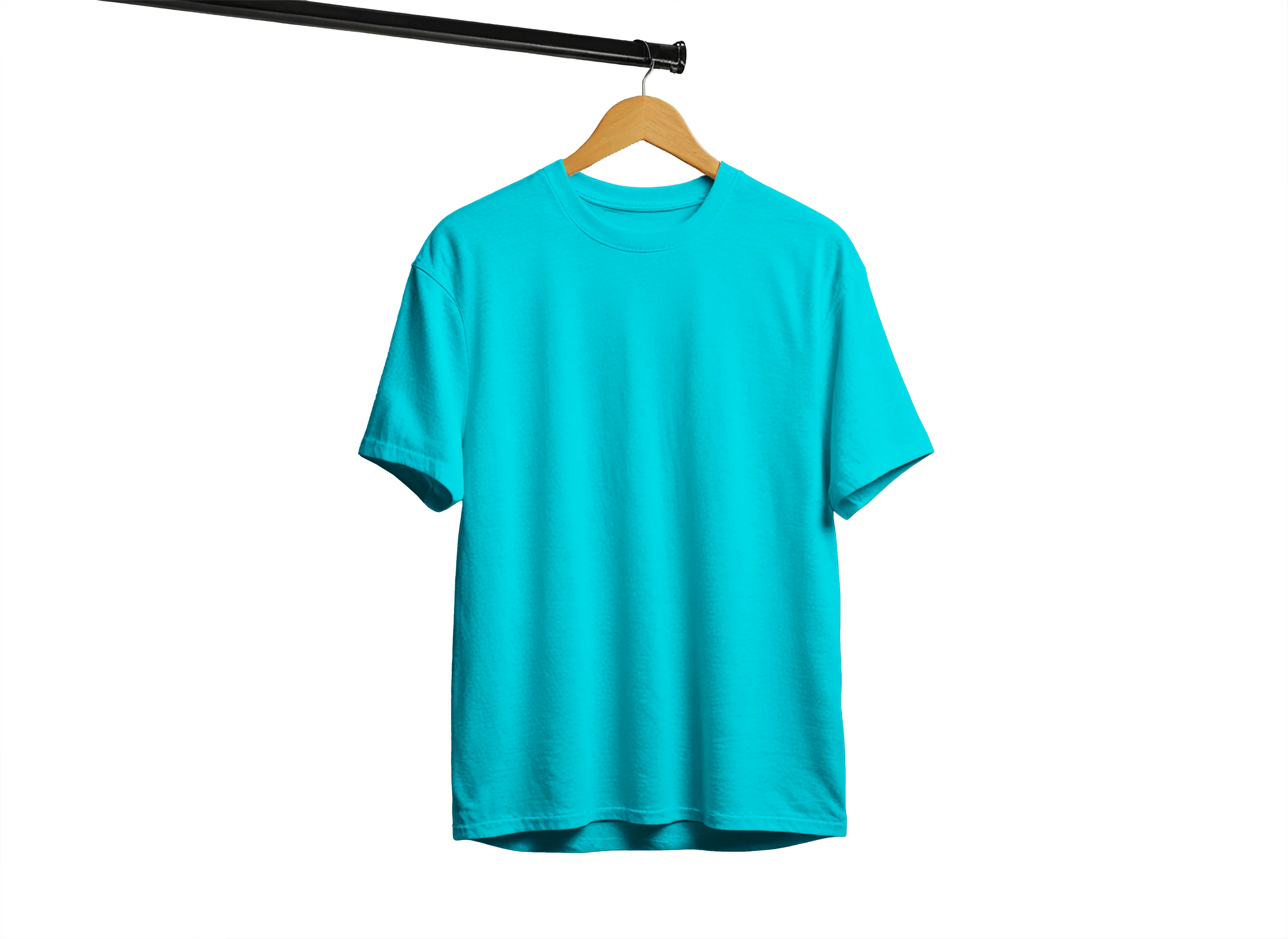 Solid Unisex Classic Sky Blue T-Shirt – Premium Cotton Everyday Wear